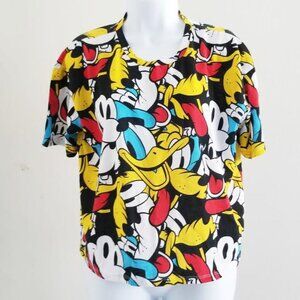 DISNEY - Mickey, Goofy & Donald Print T-Shirt - SZ XXL